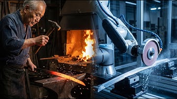 Samurai Knife Forging Workshop – The Combination of Handicraft and Modern Machinery (Full)