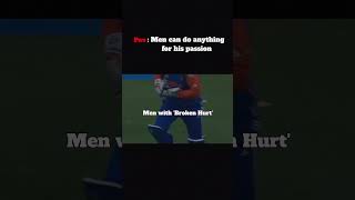 || Men for his passion || #shorts #cricket