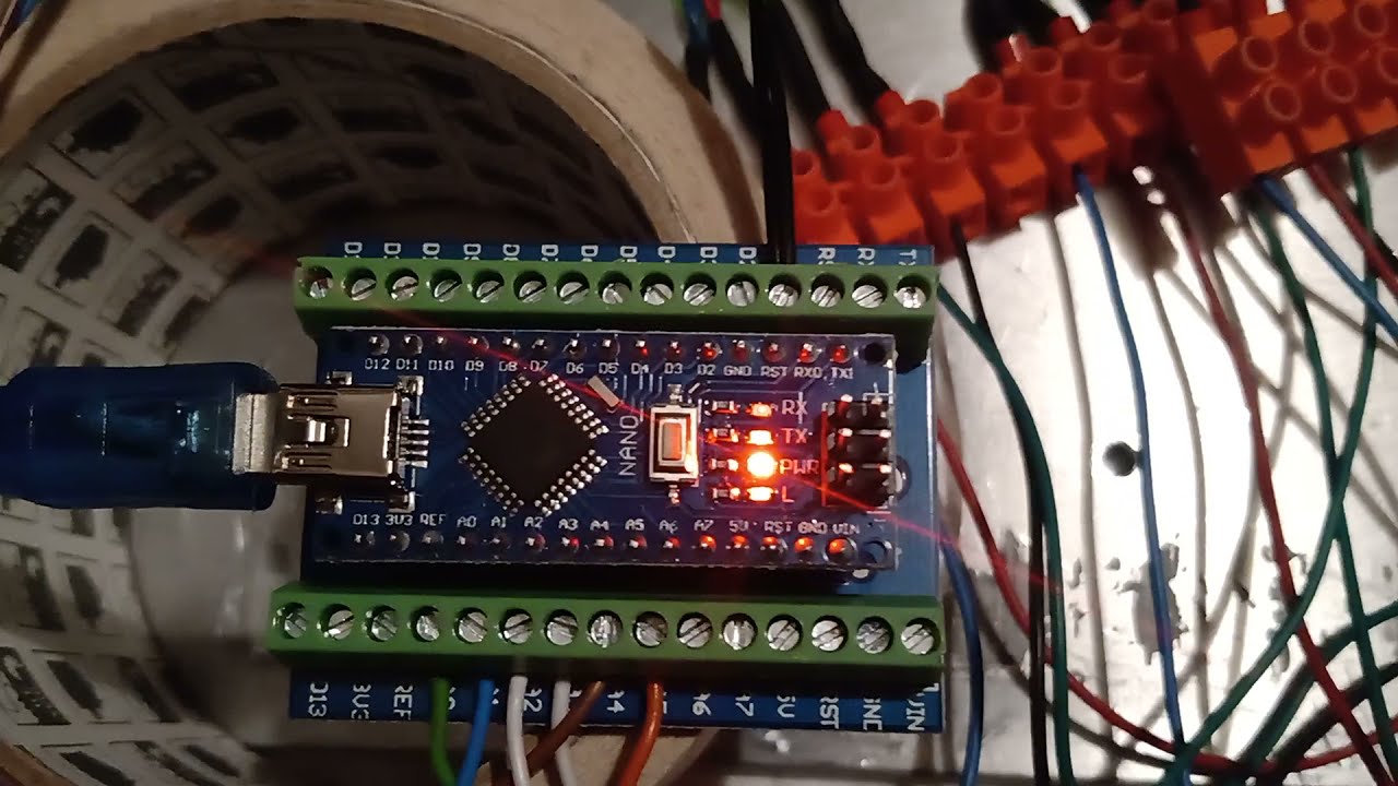 Arduino nano estlcam controller tb6600 nema23 youtube