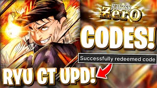 ☄️RYU UPDATE! ALL NEWEST WORKING JUJUTSU ZERO CODES ON ROBLOX! RYU CT UPDATE CODES FOR JUJUTSU ZERO