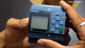 Unboxing Siemens Logo PLC