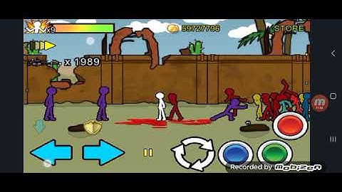 Anger Of Stick 2 Hard Mode Round 10-12 | lagging to much