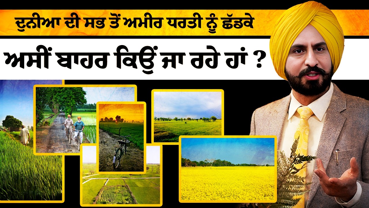 #MIGRATION 👉🏾Punjabis Moving Abroad: What Does It Mean for Punjab’s Future?