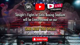 SINBIMuayThai Live Stream 🥊💥 18-7- 2026‼️