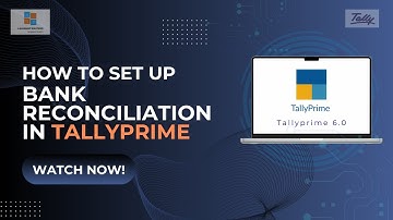 How to Set up Bank Reconciliation in TallyPrime I 4QS I  4 Quadrant Solutions I Learn TallyPrime I