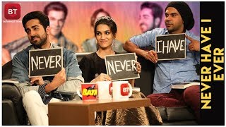 Bareilly Ki Barfi Kriti Sanon, Ayushmann & Rajkumar Reveal Fascinating Secrets Never Have I Ever