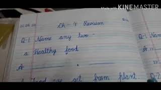 UkG EVS  Ch. 4 Revision