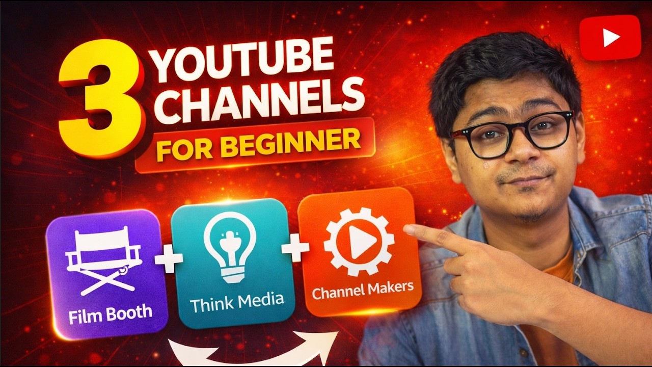 Top 3 YouTube Channels Every Beginner Must Watch