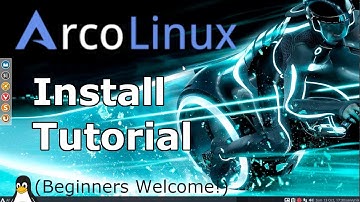 ArcoLinux OS Install | 2019 Tutorial | (Linux Beginners Guide)