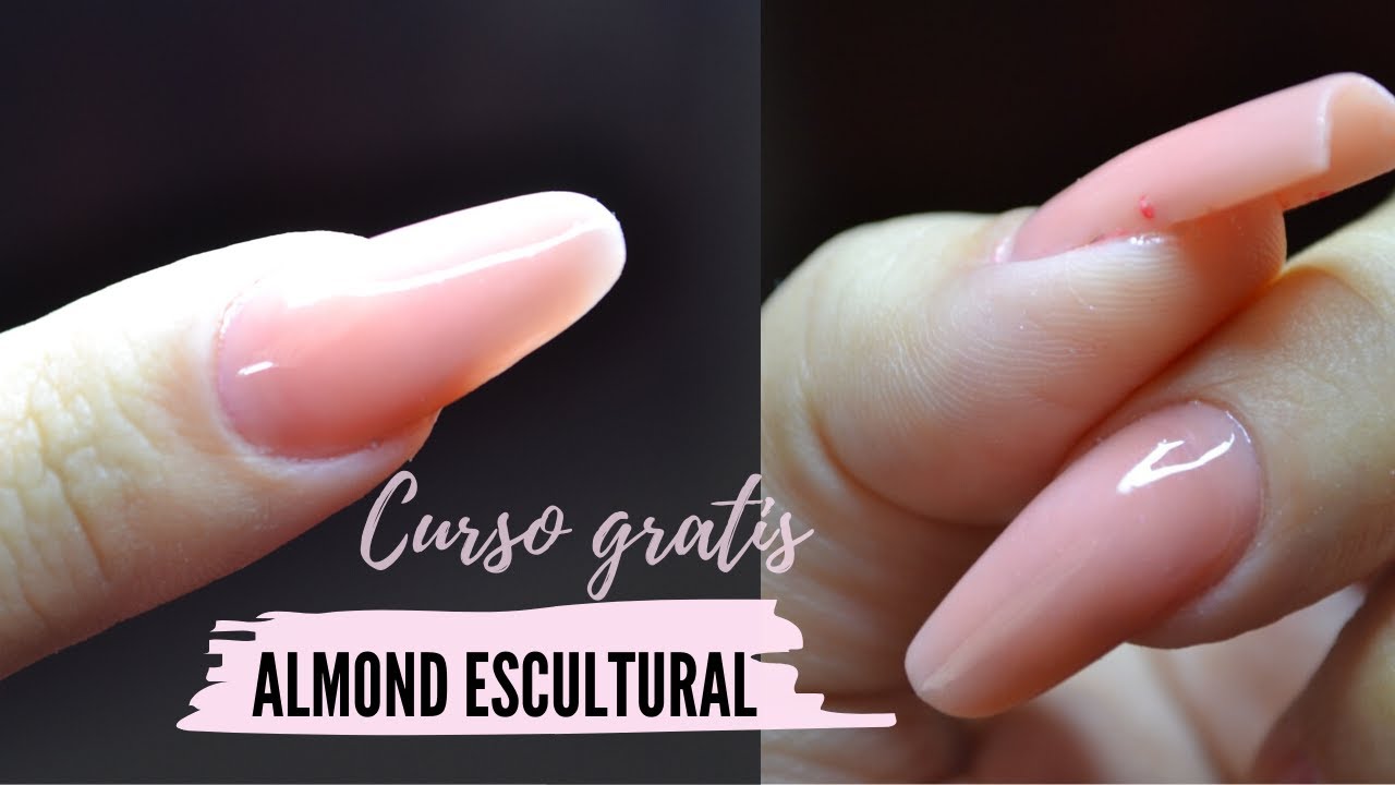 Clase #2 | PUNTA ALMOND | COMO HACER UÑAS ESCULTURALES | PASO A PASO | Curso gratis.