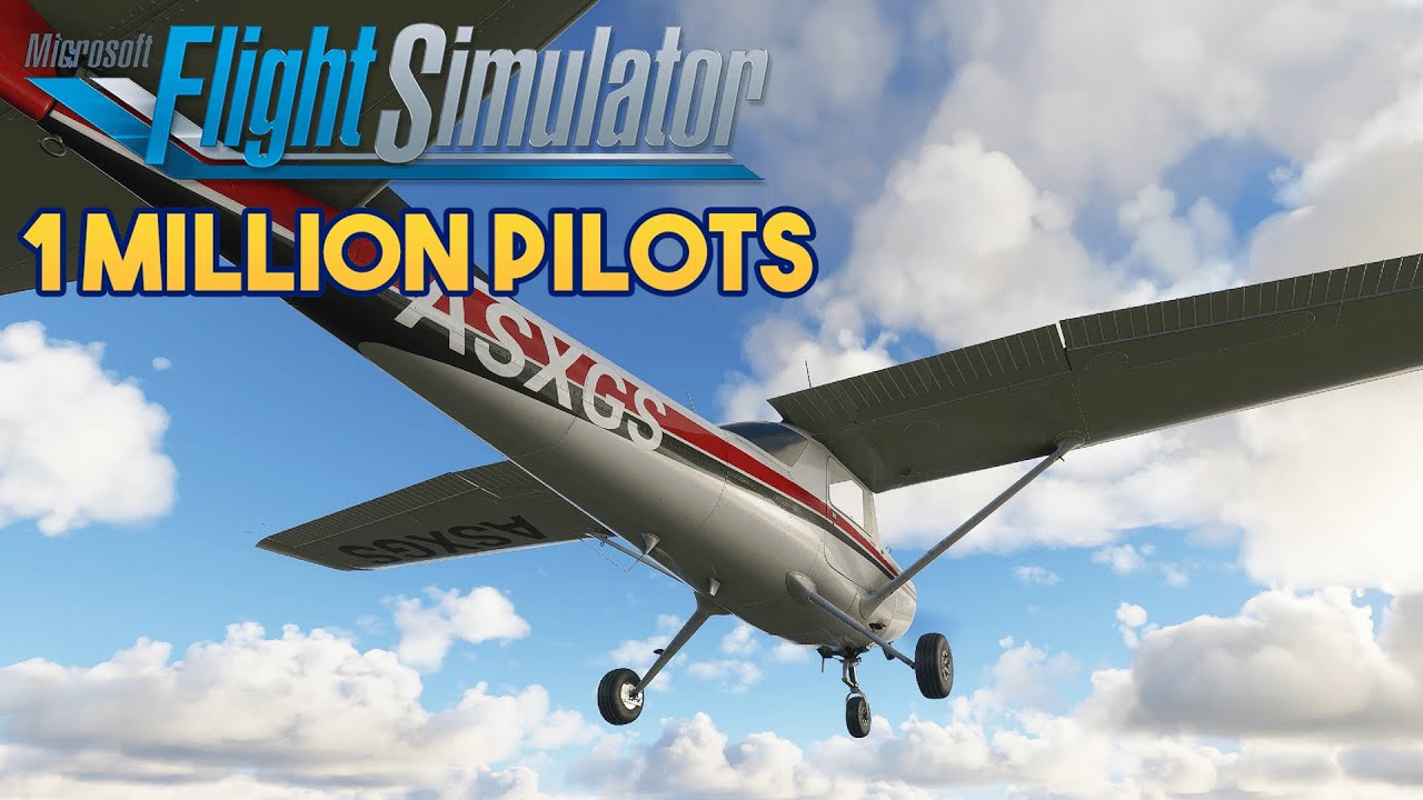 Microsoft Flight Simulator bate recorde com 1 milhão de usuários no PC