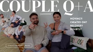 COUPLE Q+A!! how Kurt and I met, (are we moving?!), juicy stories, relationship doubt & much more!