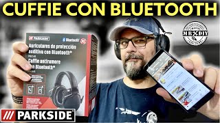 Cuffie antirumore con Bluetooth Parkside Lidl. PKB 5A1. SNR 28dB. Cuffie  elettroniche da lavoro - YouTube
