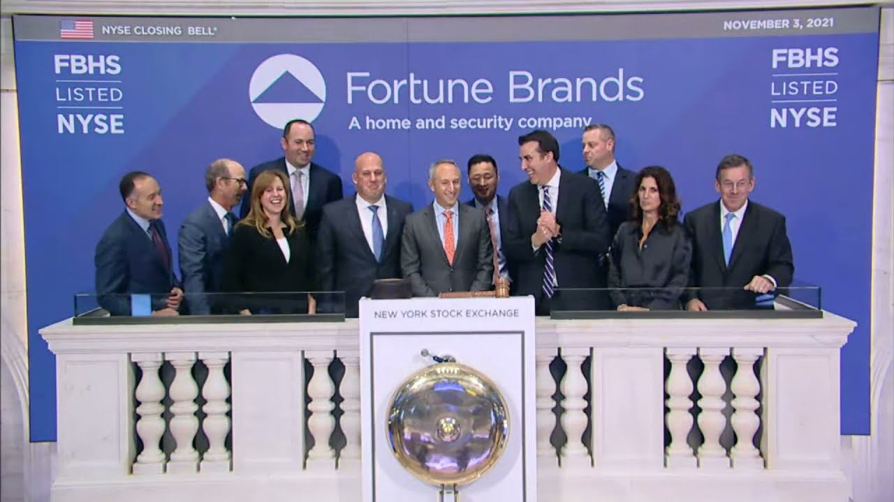 Fortune Brands Home & Security (NYSE FBHS) rings The Closing Bell