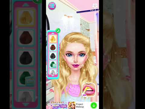 fashion doll makeup dress up