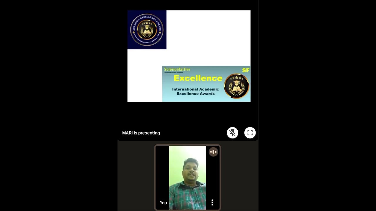 Dr. Murugan Mariraj, Sri Kaliswari College, Sivakasi, India - Tesitimonial Video