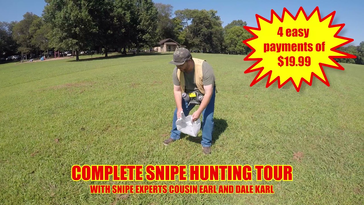 Snipe Hunting Commercial with Professional Snipe Hunters: Dale Karl and ...