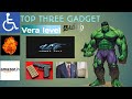 TOP THREE POWERFULL GADGET/UNMAIFACT