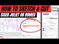 Easy Sketch &amp; Cut Tips for Beginners | Siser Juliet &amp; Romeo Step-by-Step