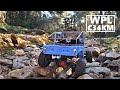 WPL C34 KM 1/16 Scale On A Rocky Trail