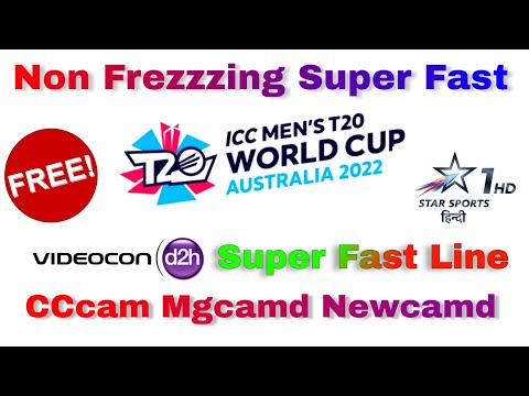 Videocon 88°  Non frezzzing Indian Original Super fast Super 4K server CCcam Mgcamd newcamd DishTV