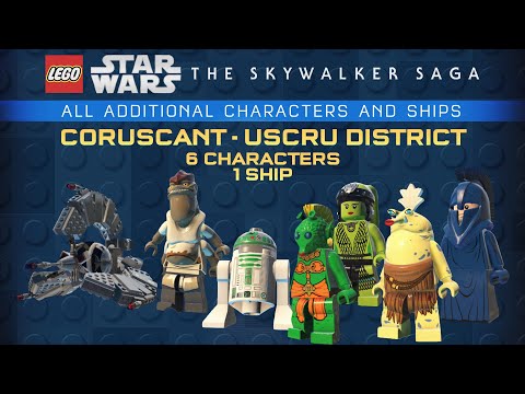 CORUSCANT - DISTRITO FEDERAL - TODOS OS COLECIONÁVEIS - LEGO STAR WARS: A SAGA  SKYWALKER 