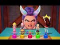 【マリオパーティスーパースターズ】ミニゲームピーチVsサンタポリーンVs Mira Vs Zoey 誰が勝つでしょうか？