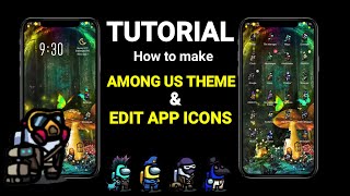 How to Make Among Us Phone Theme / Edit App Icons / Full Tutorial screenshot 4