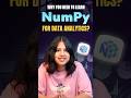 Why You Need to Learn NumPy For Data Analytics? | NumPy for Data Analytics Explained | Intellipaat