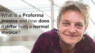 Proforma inv explained