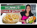 Como hacer crema de Garbanzos, Receta de Hummus fácil y rapido @salomecocina