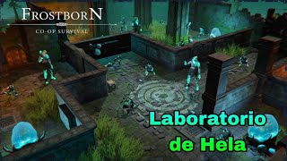 CONHECENDO O LABORATÓRIO- FROSTBORN SURVIVAL #frostborn #frostbornsurvival