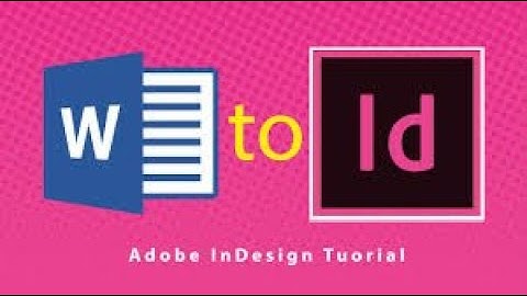 Importing text from Word to InDesign | InDesign paragraph style #tricks #video #shorts #indesign