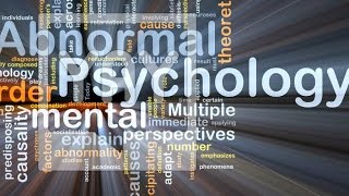 Defining Abnormal Behavior - Psychology 101