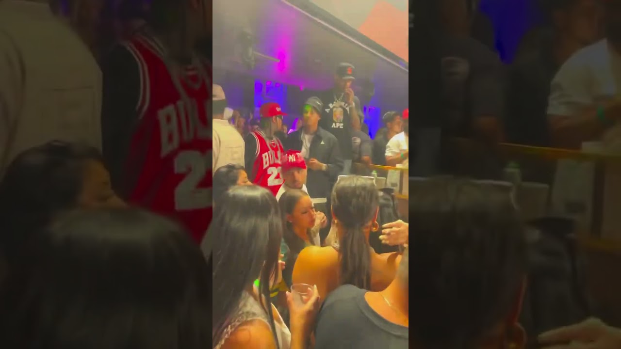 Chris Brown TYGA BREZZY BOWL after party live HARBOR NYC 