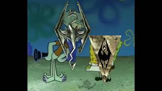 SpongeBob Wrong Notes - Elder Scrolls Themes