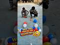 Who Poo Balloon First 😨#Shorts#YouTubeShorts#ViralShorts#TrendingShorts#Reels #challenge