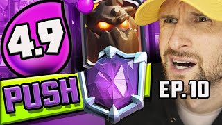 CLIMBING THE LADDER with HEAVY DECK! - A NEW BEGINNING EP. 10 - CLASH ROYALE