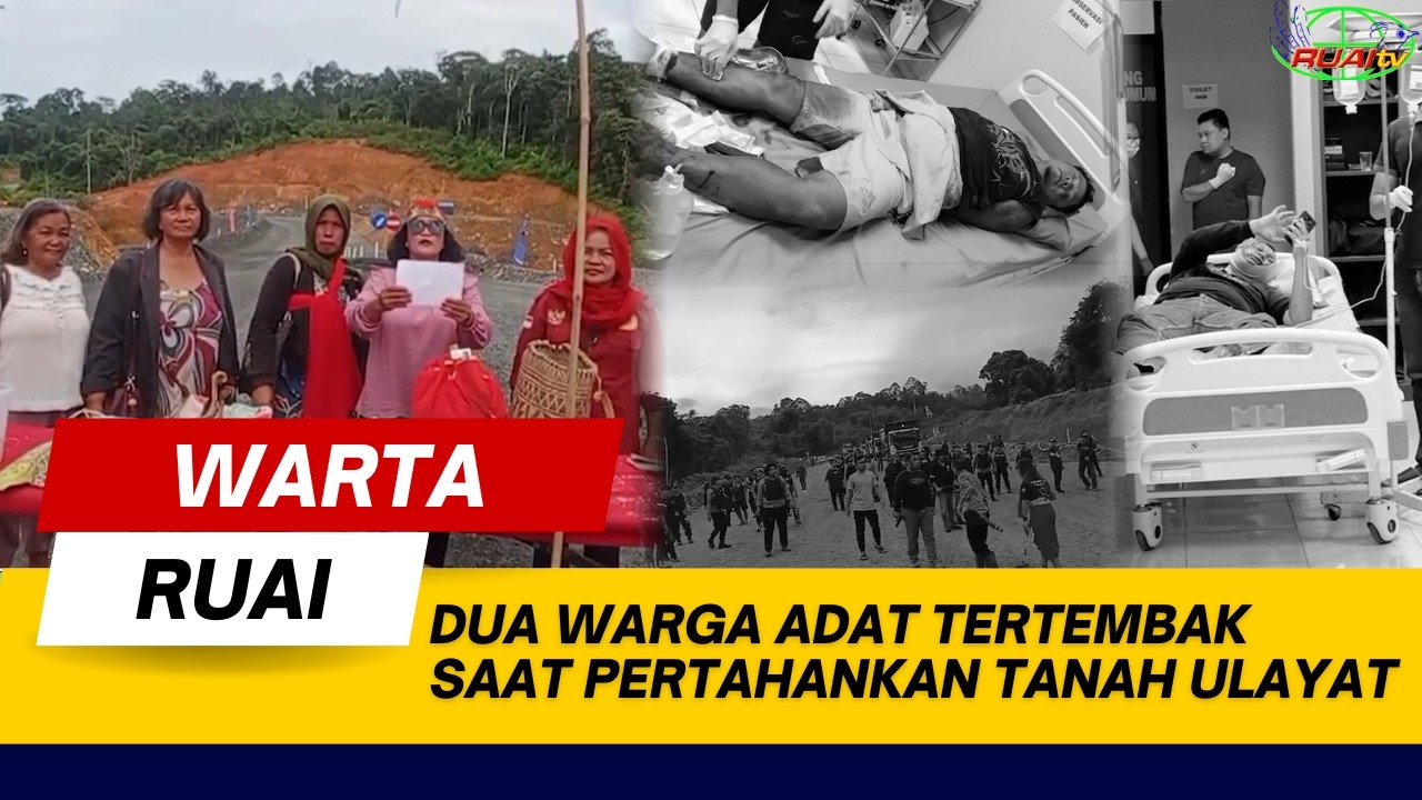 DUA WARGA ADAT TERTEMBAK SAAT PERTAHANKAN TANAH ULAYAT