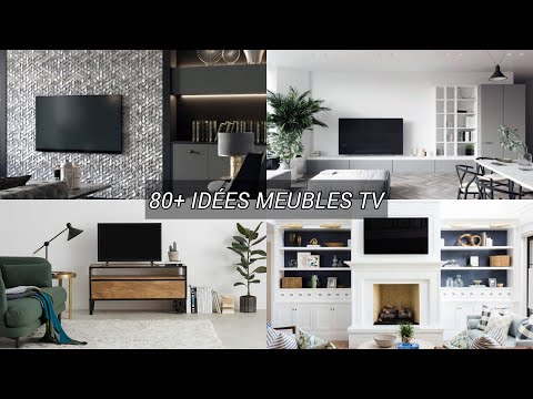 Vidéo: Meubles TV (79 Photos) : Modèles Modernes En Verre Et En Plaques De Plâtre, Universels Et Angulaires, Sur Table Et Au Sol, Pivotants Et Autres