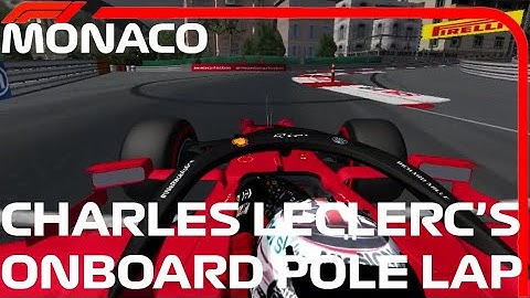 Charles Leclerc Onboard Pole lap @ Mónaco (F1 2021 v0.1) rFactor