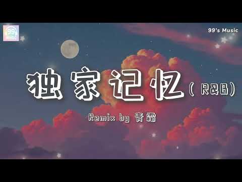 独家记忆（R&B版）- remix by 青霜 【我希望你是我独家的记忆】『动态歌词MV』