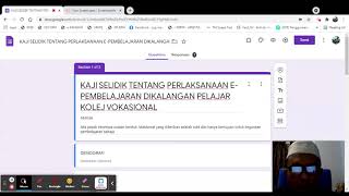 Cara pindahkan soal selidik dari google form ke format pdf