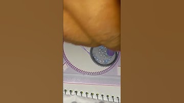 How many rotations did the pen make in total  #Spirograph #satisfying #shorts 3