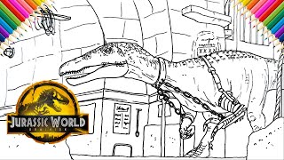 BARYONYX With ROBOTIC ARM Drawing | Jurassic World Dominion