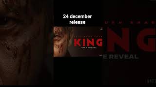 sharukh Khan new movie release king 24 december sharukh Khan King SRK bollywood india