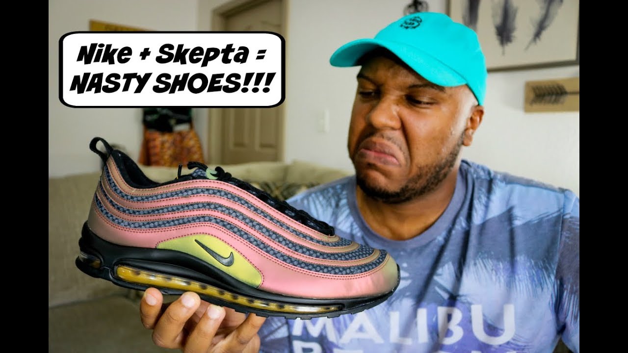 Nike Air Max 97 Feet #OttomanBoxOpenings - YouTube