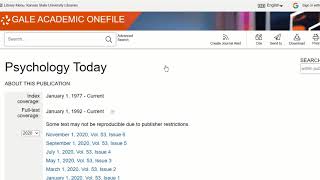 How to Use e-Journals