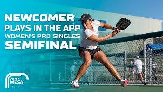 Defending Champ Sofia Sewing vs. APP Newcomer Trang Huynh McClain in Women's Pro Singles  Semifinal