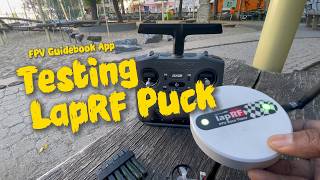 Testing LapRF timer with FPV Guidebook App